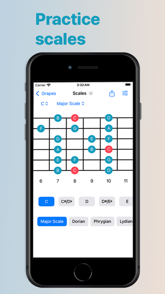 Grapes - Chords & Scales